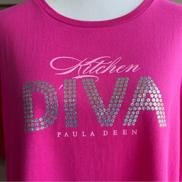 •Paula Deen• NWT Kitchen Diva Tee - Size XXL - Picture 5 of 8